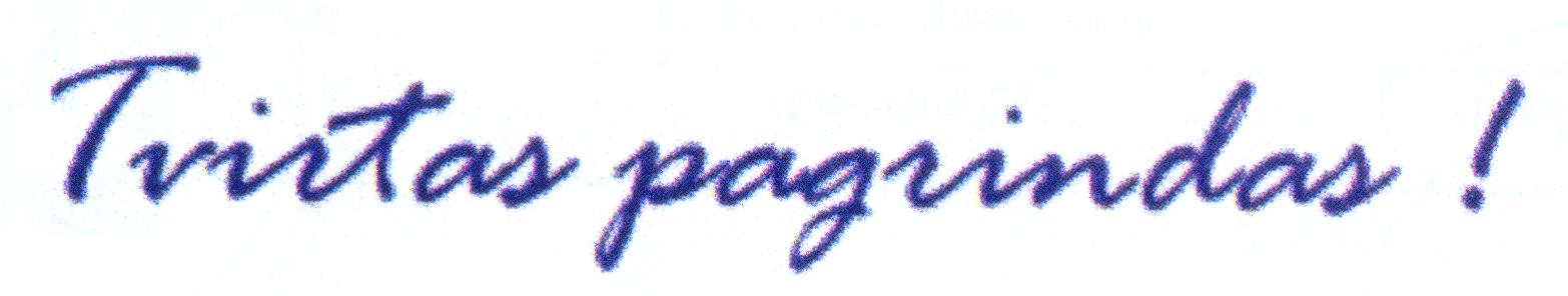 Prekės ženklas: Tvirtas pagrindas!
